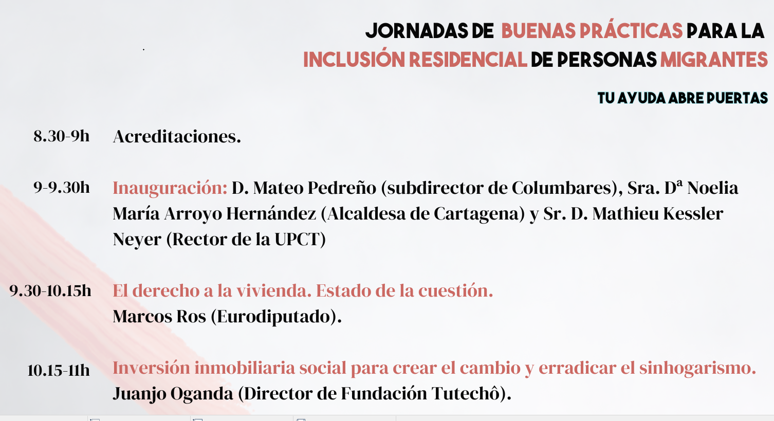 Inclusión Residencial de Personas Inmigrantes